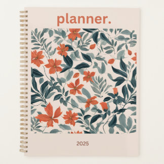 Floral 2025 Planner