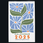 Floral 2025 Wall Calendar with Modern Design<br><div class="desc">Stay organized in style with this 2025 wall calendar featuring vibrant floral patterns for each month. The sleek modern design, paired with colorful illustrations, adds a fresh touch to any space. Perfect for homes, offices, or as a gift, this calendar helps you keep track of important dates while adding a...</div>