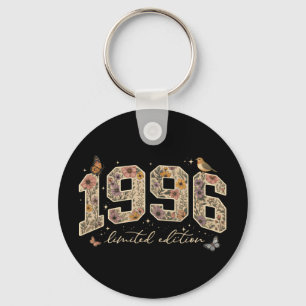 Floral 30th Birthday Limited Edition 1996 Keychain