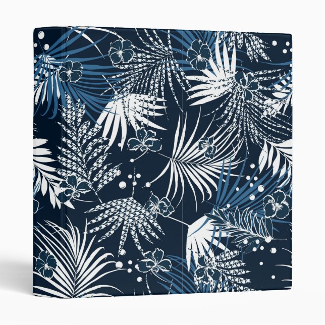 Floral 3 Ring Binder (Front/Spine)