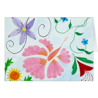 Floral 7 cards