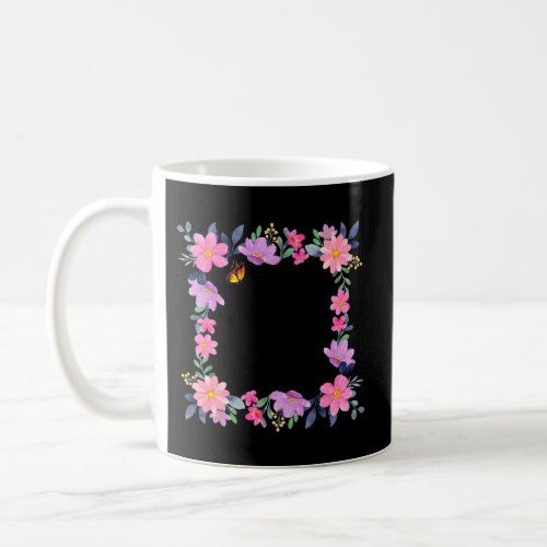 Floral 90Th 90 Years Loved Coffee Mug