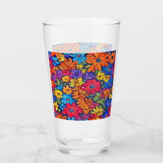 Floral Abstract #577 Glass