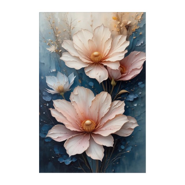 Floral Abstract Art (Front)