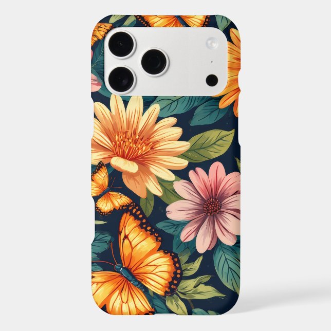 Floral Abstract Art  Case-Mate iPhone Case (Back)