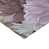 Floral Abstract Dahlia Garden Flowers Tissue Paper (Corner)
