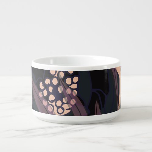 Floral abstract elegance artistic background bowl
