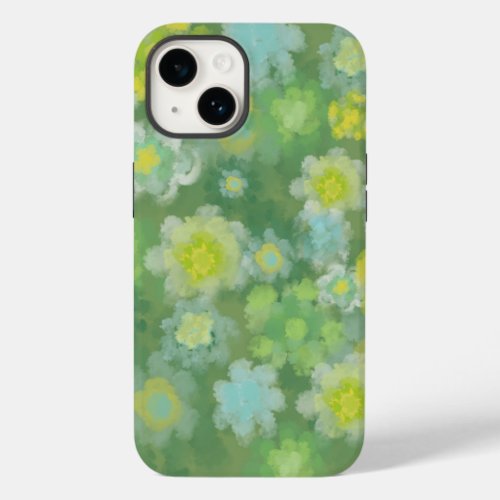 Floral Abstract Salty Watercolor Painting  Case_Mate iPhone 14 Case
