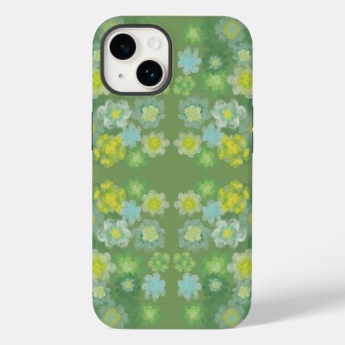 Floral Abstract Salty Watercolor Painting Pattern  Case_Mate iPhone 14 Case