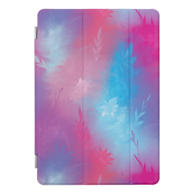Floral abstraction iPad pro cover (Front)