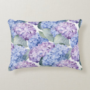 Floral Accent Cotton Pillow