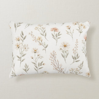 Floral Accent Pillow