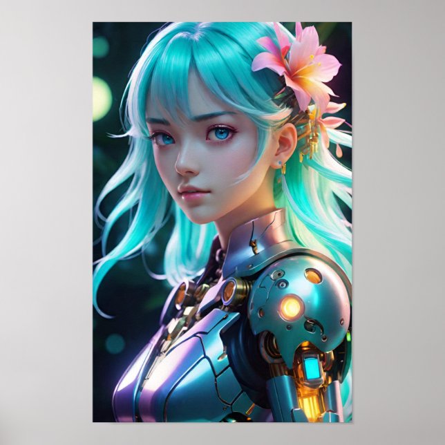 Floral Accent Poster (Front)