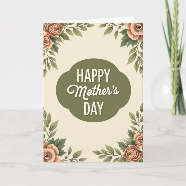 Floral Affection Celebration Card (Front)