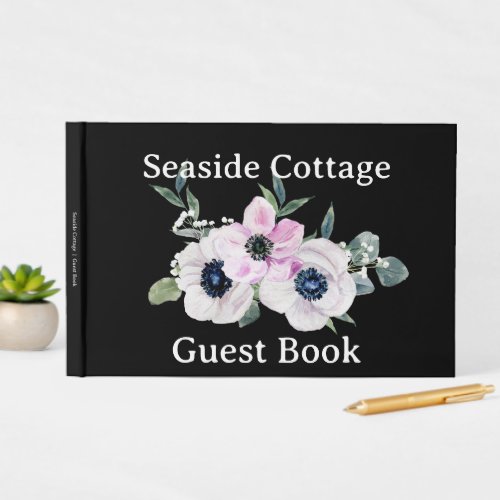 Floral Airbnb Vacation Rental Feedback Guest Book