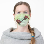 Floral Alchemy Adult Cloth Face Mask (Worn)