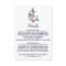 Floral Anchor | Summer Wedding Details Insert Card