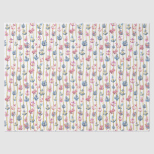 Floral Anchor Tissue Paper