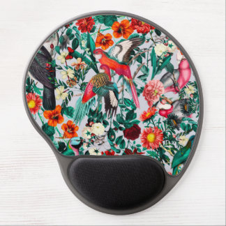 FLORAL AND BIRDS XIV-II GEL MOUSE PAD