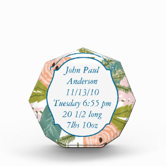 Floral and Fauna Acrylic Award
