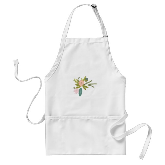 Floral and Fauna Adult Apron (Front)