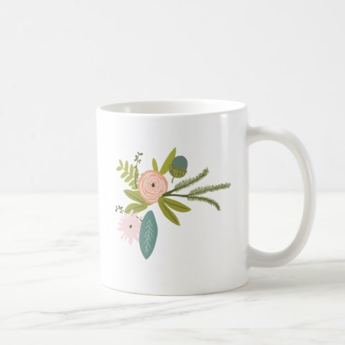 Floral and Fauna Coffee Mug