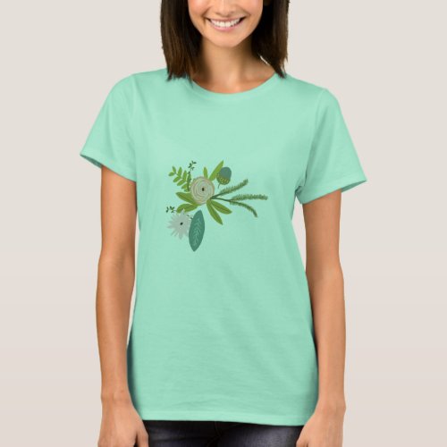 Floral and Fauna T_Shirt