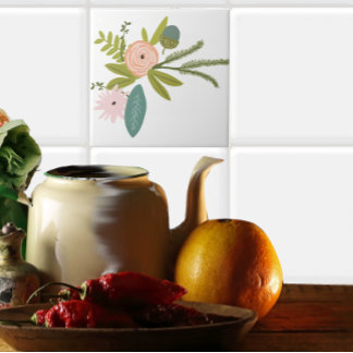Floral and Fauna Tile
