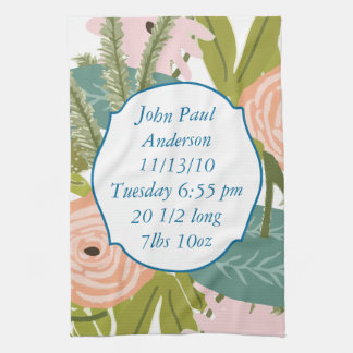 Floral and Fauna Towel