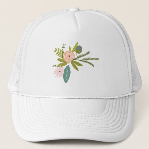 Floral and Fauna Trucker Hat