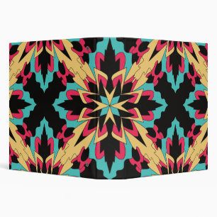 Floral And Glamour Seamless Fashion Cute 3 Ring Binder