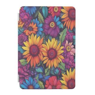 Floral and Sunflower -  iPad Mini Cover
