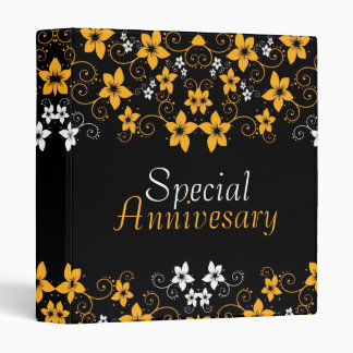 Floral Anniversary Wedding Special Binder