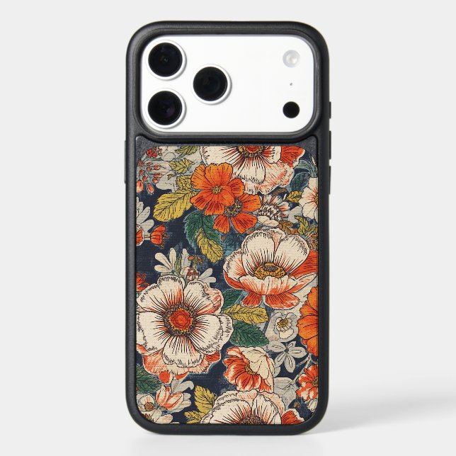 Floral - Apple Iphone 17 Pro Max Case (Back)