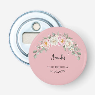Floral Arch Birthday Personalized Opener
