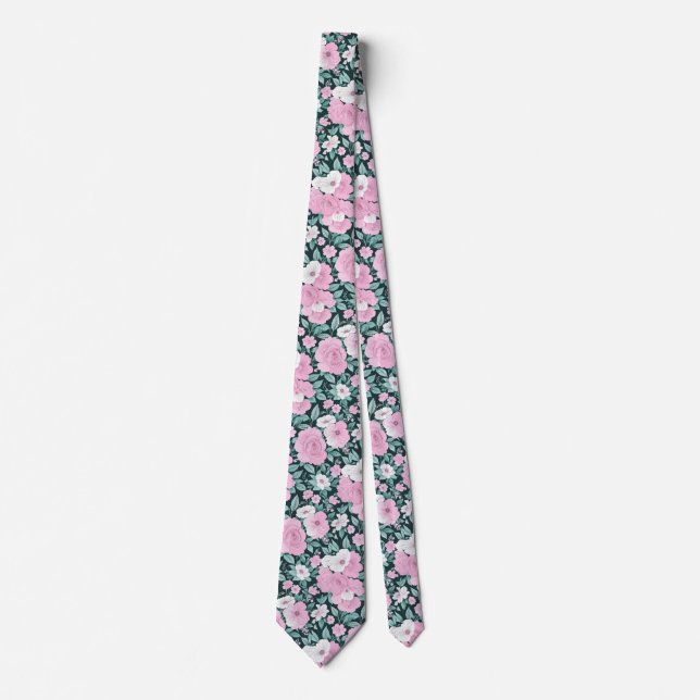 Floral Aroma Neck Tie (Front)
