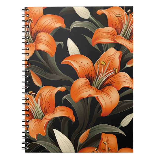 FLORAL ART #1 NOTEBOOK (Front)