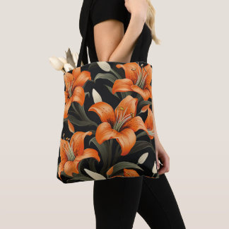 FLORAL ART #1 TOTE BAG