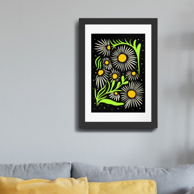 Floral art framed art (Creator Uploaded)
