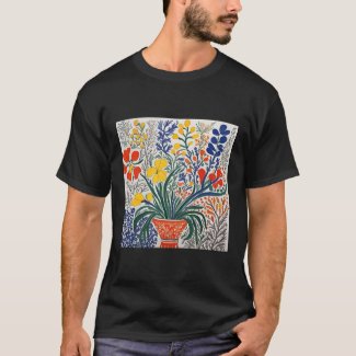 Floral Art Matisse Inspired 
