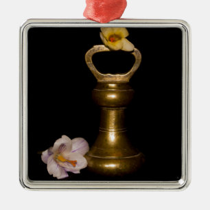 Floral Attraction Metal Ornament