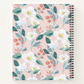 Floral B&B Vacation Rental Blush Pink Guest Book | Zazzle