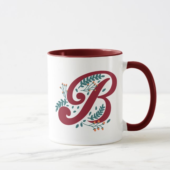 Floral B Mug (Right)