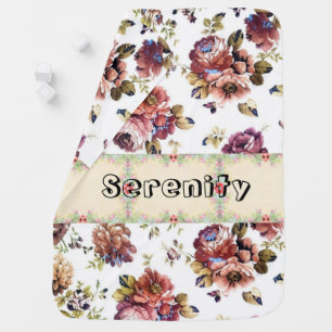 Floral Baby Blanket