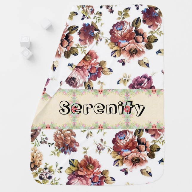 Floral Baby Blanket (In Situ)