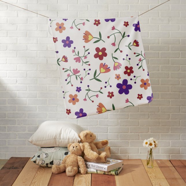 Floral Baby Blanket (In Situ)