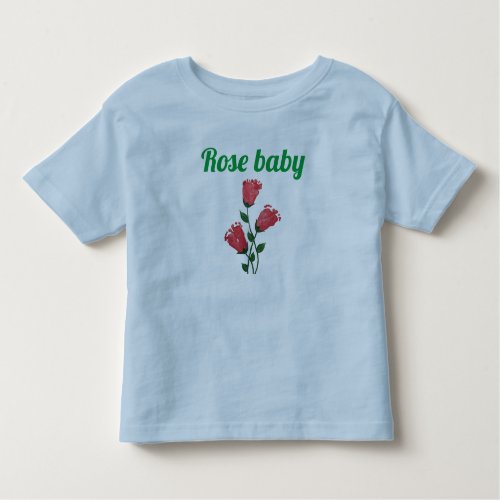 Floral Baby Footprint T_Shirt _ Unique design 