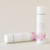 Floral Baby Shower Lip Balm