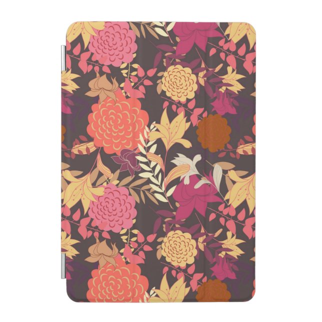 Floral background 2 iPad mini cover (Front)