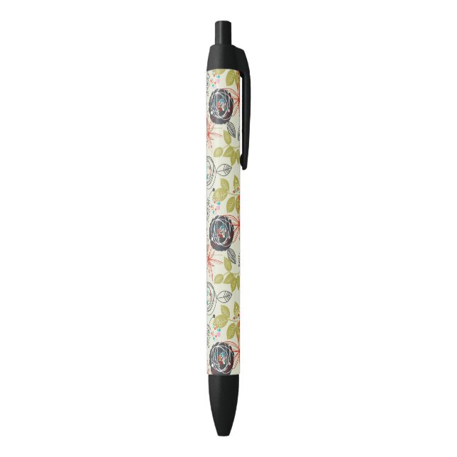 Floral background 2 pen (Bottom (Vertical))